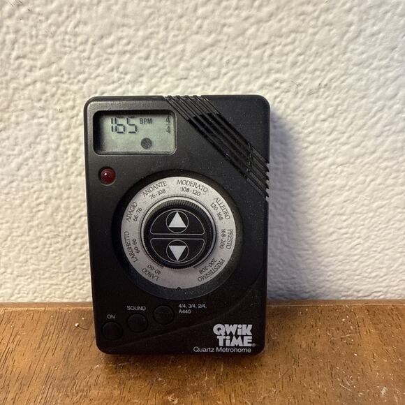 Qwik Time Electronic Quartz Metronome Tested Works Great - Picture 3 of 7